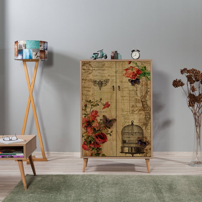 Hanah Home Multibox - 734 Armario Multiusos Roble Sonoma